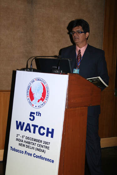 Presented Scientific Research Papers at World Assembly on Tobacco Counters Health